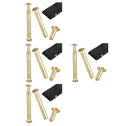 8Ensembles Kit Réparation Rivets Écrous Pour Éventail Pliable