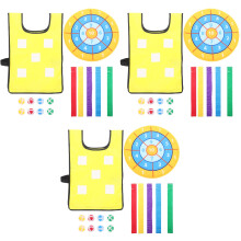 3Sets Kids Sticky Balls Vest Kit Soft Plastic Sports Party Game Toy