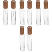 8Pcs Tiny Glass Oil Bottles Perfume Sprayer Leak-Proof for Storage