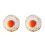 2Pcs Fried Egg Pet Blanket Soft Fuzz Multi-Color Cushion for Cats 1