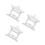 3Pièces Miniature Plastique Décor Portable Durable 6
