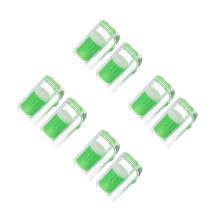 8Pcs Green Ps Bee Marker Bottles Portable Queen Cage for Beekeeping