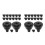 30Pcs Pc Screw Kit Iron Material Shock Absorption for Hdd SSD 1