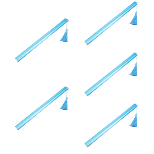 5Pièces Tubes De Protection Aluminium Bleu Pour Pièces Dulcimer