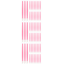 300Pcs Durable Pink Nail Art Placement Tool Rubber Tip Manicure Stick