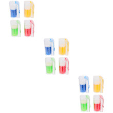 12Pcs Portable Plastic Bee Marker Bottles for Efficient Beekeeping