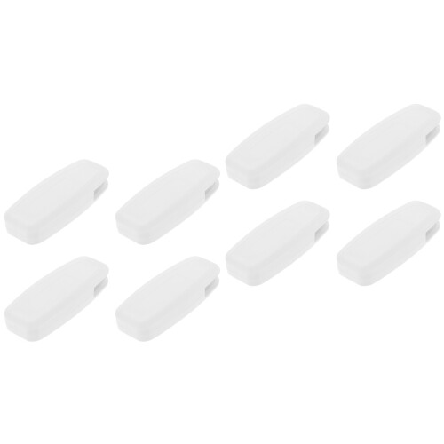 8Pcs White Plastic Blind Cord Weights Roller Shade Pull Handles
