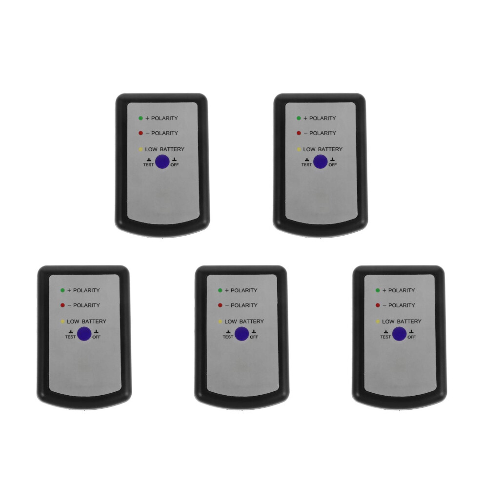 5Pcs Multi Car Audio Polarity Tester Speaker Phase Meter Horn Tester 3701942252232