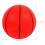 Elasticity Inflatable Ball Pvc Basketball Red 1pack 3