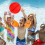 Elasticity Inflatable Ball Pvc Basketball Red 1pack 7