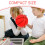 Elasticity Inflatable Ball Pvc Basketball Red 1pack 8