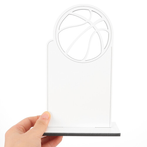 4Pcs White Mdf Sublimation Trophy Model Blanks for Table Home Decor 2