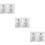 6Pcs Multi Color Vacuum Sealer Storage Bags Clothes Quilt Compression 10