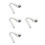4Pcs Adjustable Plastic Bathtub Drain Pipe Kit for Shower and Sink Use 1