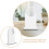 4Pcs White Mdf Sublimation Trophy Model Blanks for Table Home Decor 8