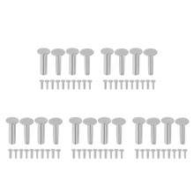 35Pairs Heavy Duty Stainless Steel Rivets for Handle Repair