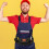 5Pcs Adjustable Black Tool Belt Bag with Durable Oxford Fabric 5