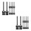 40Pcs Keyboard Cleaning Brushes Black ABS Nylon Portable Small Cleaner 1