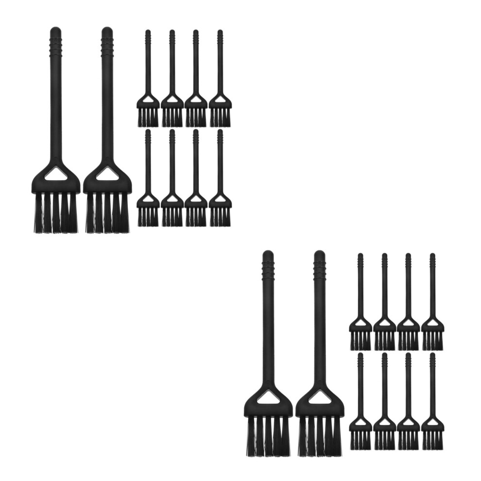 40Pcs Keyboard Cleaning Brushes Abs Nylon Portable Small Cleaner Black 3702192839099