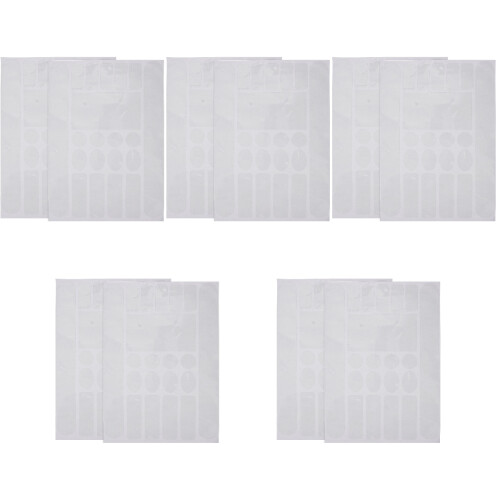10 Sheets Mountain Bike Frame Protector Sticker Protective Film