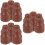 18Pcs Stylish Chocolate Plastic Pull Ends for Window Blind Cord Knobs 1