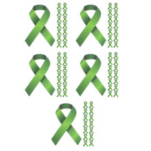 90St Sensorische Kalmerende Stickers Met Textuur Zelfklevend Groen