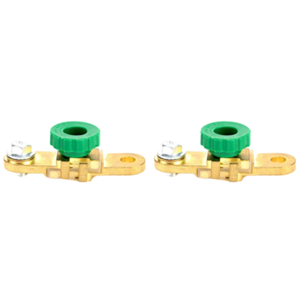 2 Pcs 10Mm Durable Universal Car Battery Disconnect Switch Isolator 3703348664565