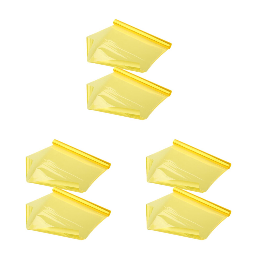 3Pcs Head Tint Film Pvc Scratch Resistant Car Cover Yellow/Light 3703116078310