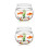 2Pcs Transparent Plastic Fish Bowls Small Portable Decorative Tanks 1