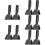 10Pcs Ergonomic Black Mop Rod Clip Replacement Clamp for Mop Handle 1