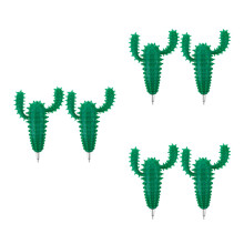 6Pcs Ergonomic Diamond Art Pens Green Plastic Precision Tools for DIY
