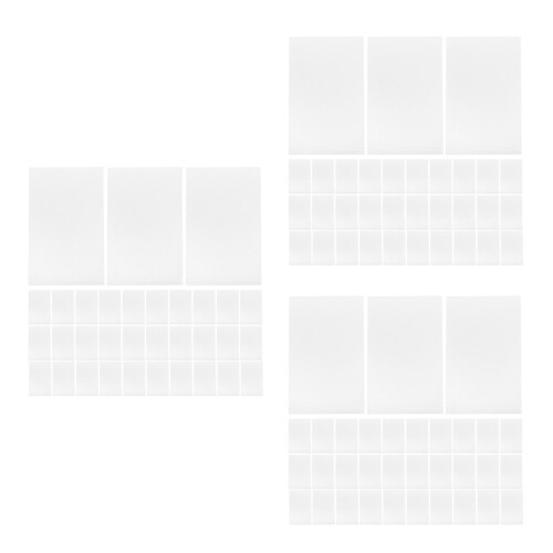 600Pcs White Epe Packaging Pouches for Moving Dishes and Glass Storage