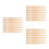 24Pièces Porte-Plume Diptique Bois Pour , Et 7