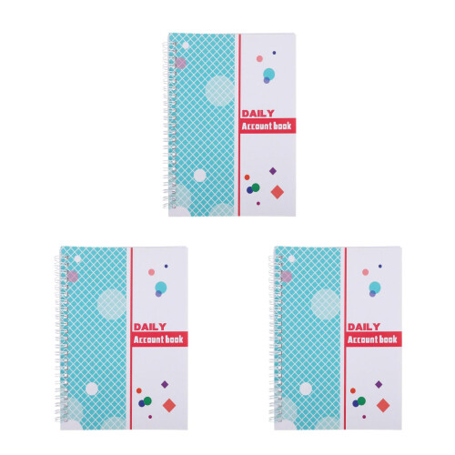 3Pcs Coil Bound Monthly Planner Calendar for Personal and Office Use