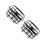 2Pcs Black Bike Basket Practical Storage Holder 4