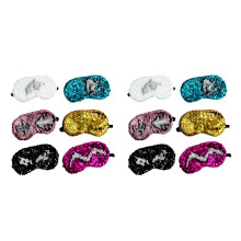 12Pcs Fashion Blindfold Mermaid Eye Mask Sequins Sleep Eye Patches