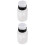 2Stk Nagellackentferner Pumpspender Flasche Schwarz, Sichere Dosierung 4