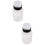 2Stk Nagellackentferner Pumpspender Flasche Schwarz, Sichere Dosierung 6