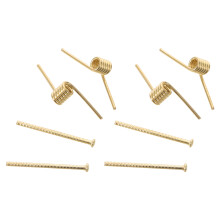4Pcs Small Golden Steel Springs for Hair Clips Secure Hold Hairpin Use