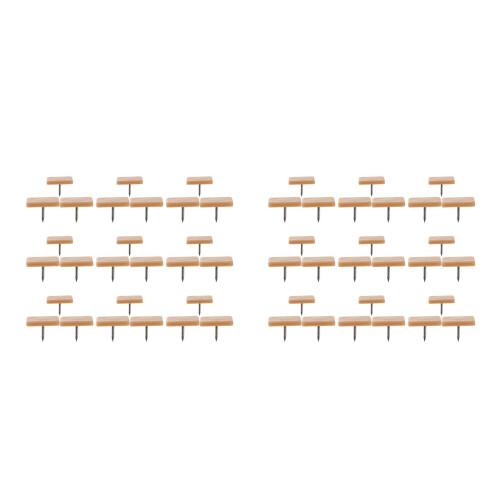 60Pcs ABS Iron Drawer Universal Leg Sliders