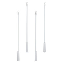 16Pcs White Window Blind Rods Strong Glass Fiber Vertical Blind Sticks
