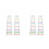4Pcs PVC Violin Finger Guide Decals Transparent Markers for Learning 1