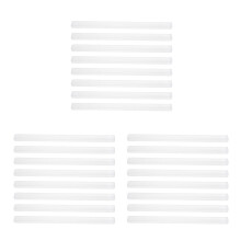 24Pcs Portable Transparent Mahjong Tile Stand for Home and Travel Use