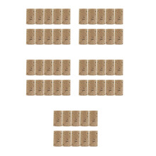 50Pcs Flute Headjoint Cork Caps Natural Reusable Repair Accessories