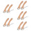 10Pcs Practical Bakelite Pot Handle Convenient Detachable Wok Handle 1