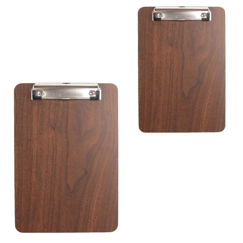 6Pcs Practical Wooden Menu Holder Clip for Kitchen and Home Use