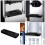 2Pcs Black Plastic Ice Cream Maker Replacement Trays Universal Holder 7