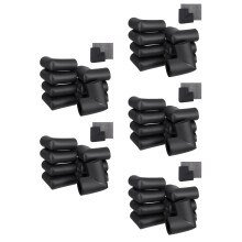 60Pcs Black Foam Furniture Corner Protectors U-Shaped Safety Covers