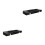 2Pcs Black Plastic Ice Cream Maker Replacement Trays Universal Holder 11