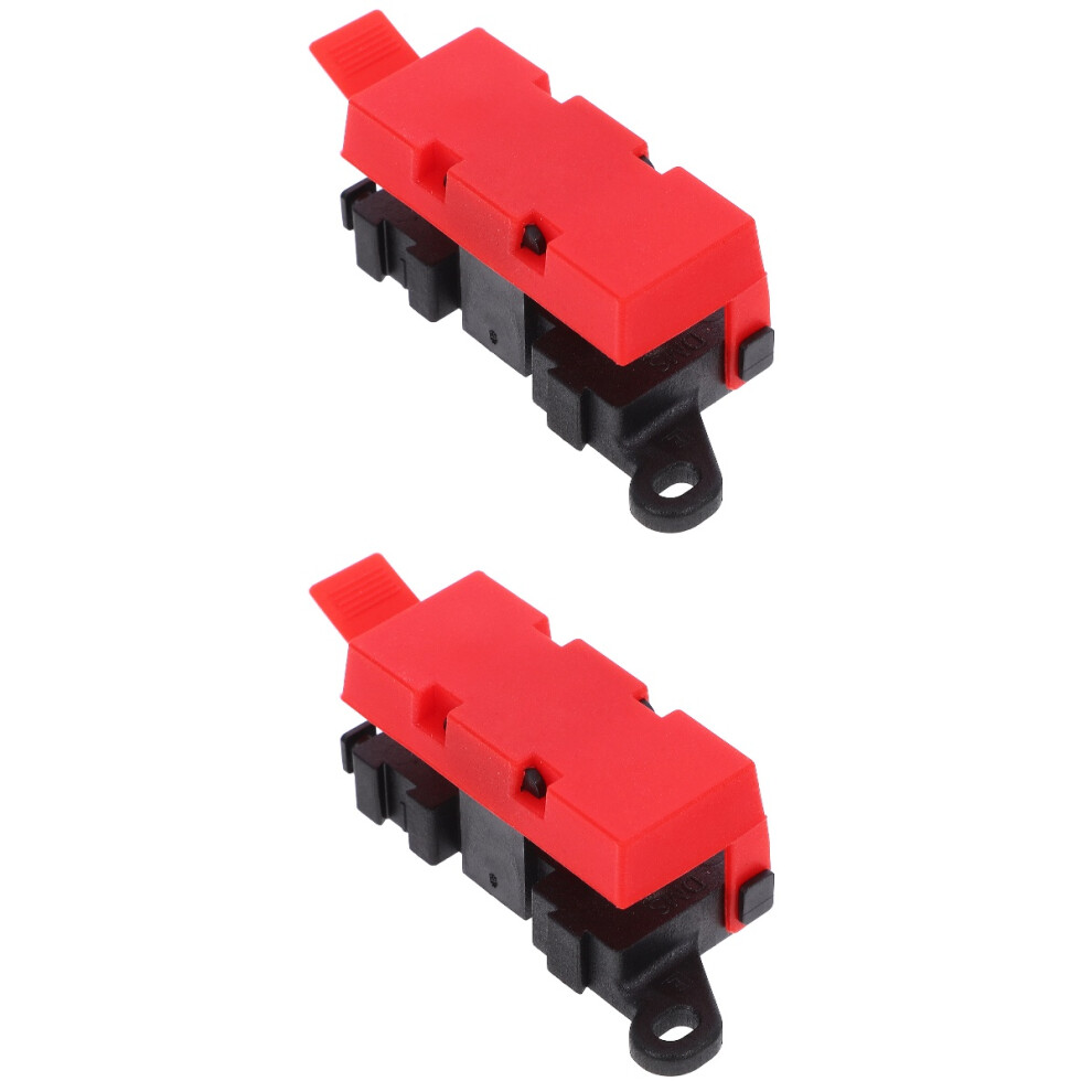2Pcs Red Ground Bus Bar Distribution Block For Cars And Motorhomes 3702192841092